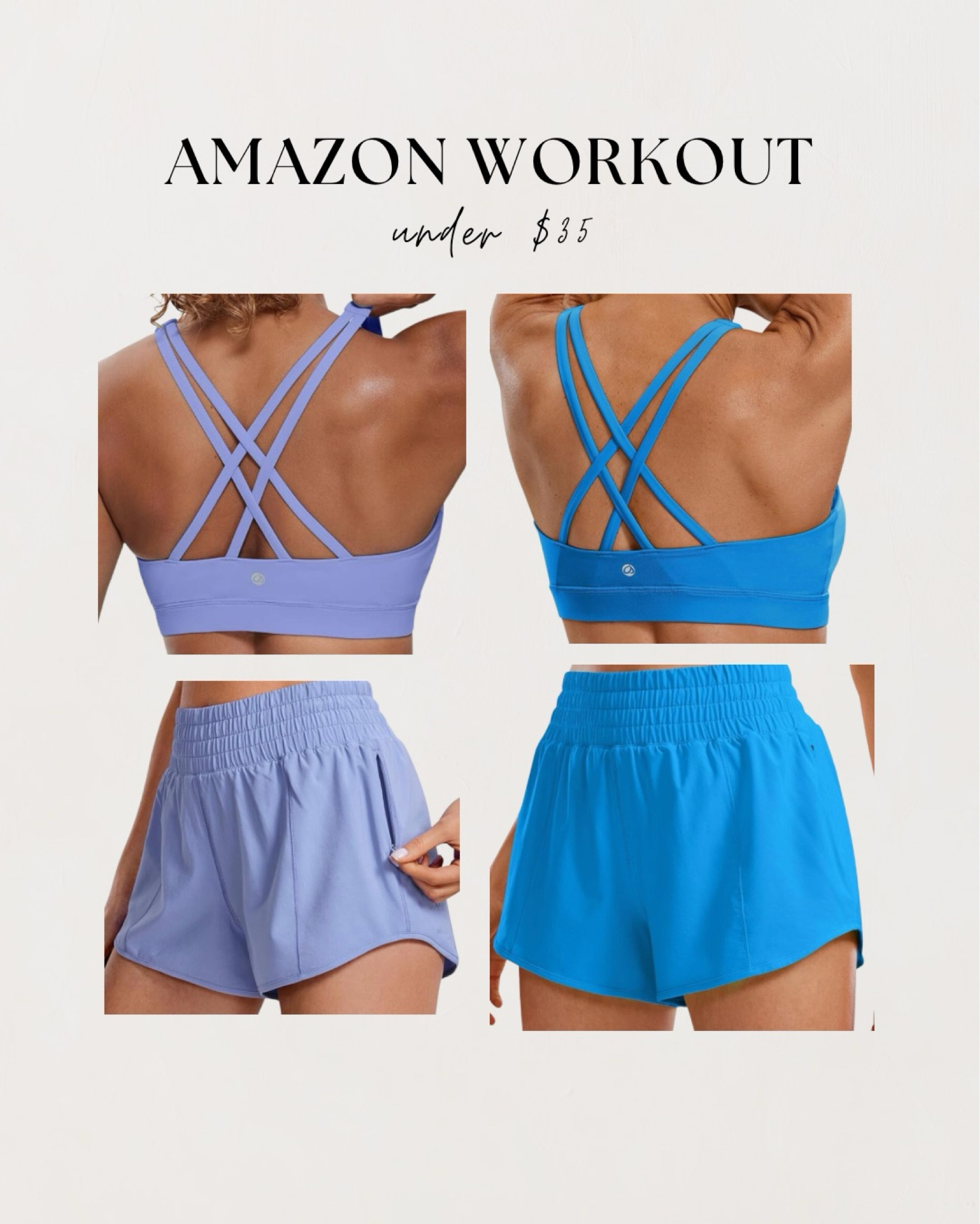 Amazon workout under $35!!! I got size M in everything! 

#LTKfitness #LTKfindsunder50 #LTKActive