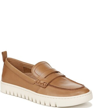 Uptown Leather Packable Travel Penny Loafers | Dillard's