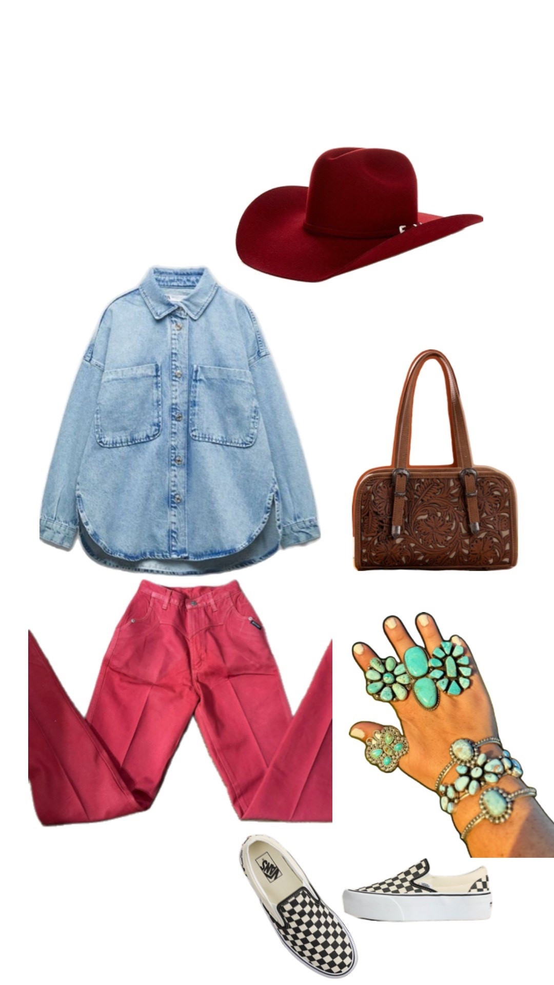 Western-inspired outfit details I’m loving right now 🤠✨ think turquoise jewelry, classic denim and jeans, effortless western boots, and everyday pieces that actually work together. I linked everything through LTK with easy-to-shop Amazon finds, so you can recreate this western fashion look without hunting all over Pinterest. From turquoise accessories and denim staples to western-inspired tops and jeans you’ll wear on repeat, these are the pieces I’m saving, pinning, and wearing nonstop.


#LTKootd