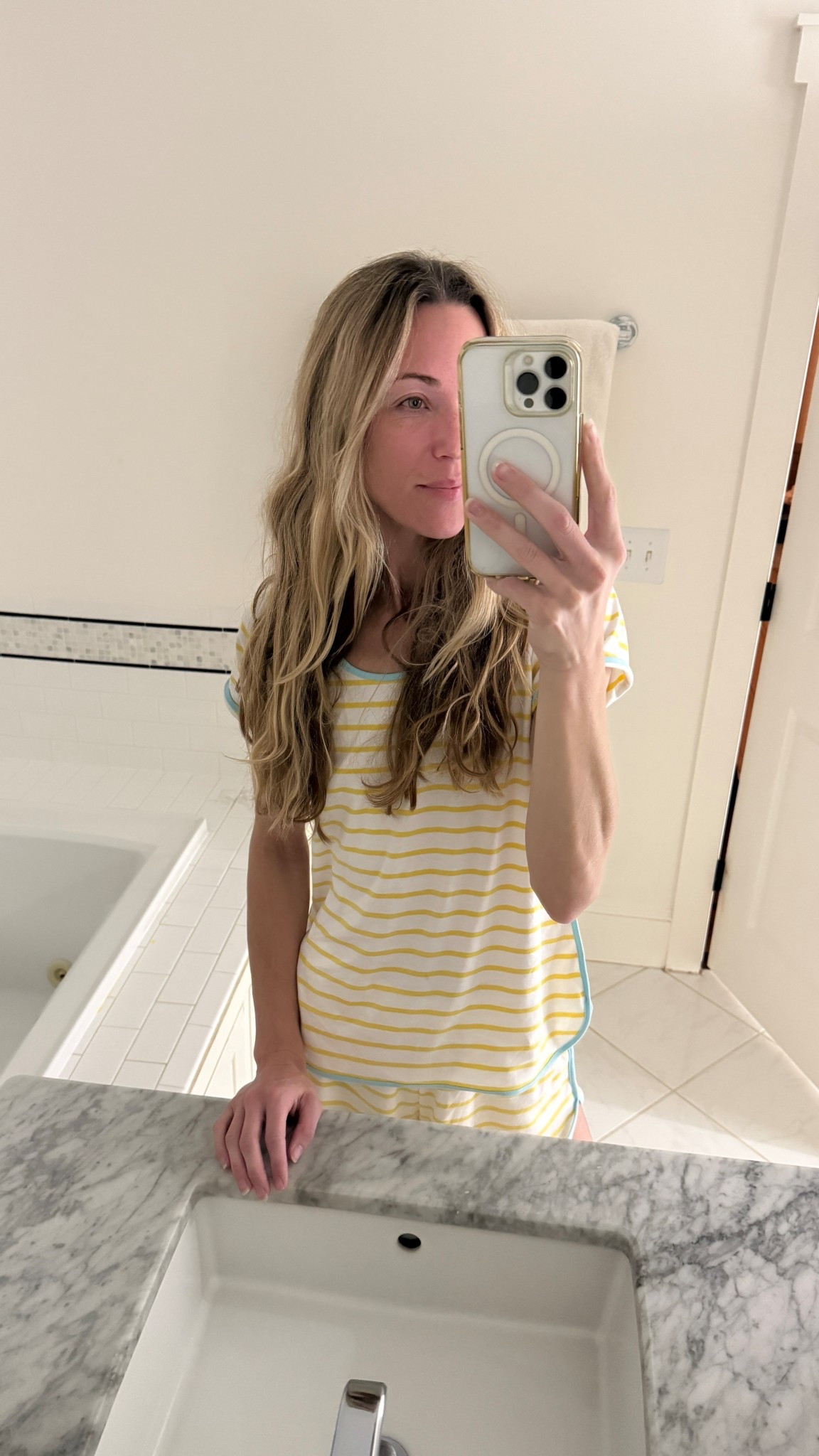 Spring pajamas from @LAKE — wearing S!

#LTKSeasonal #LTKootd