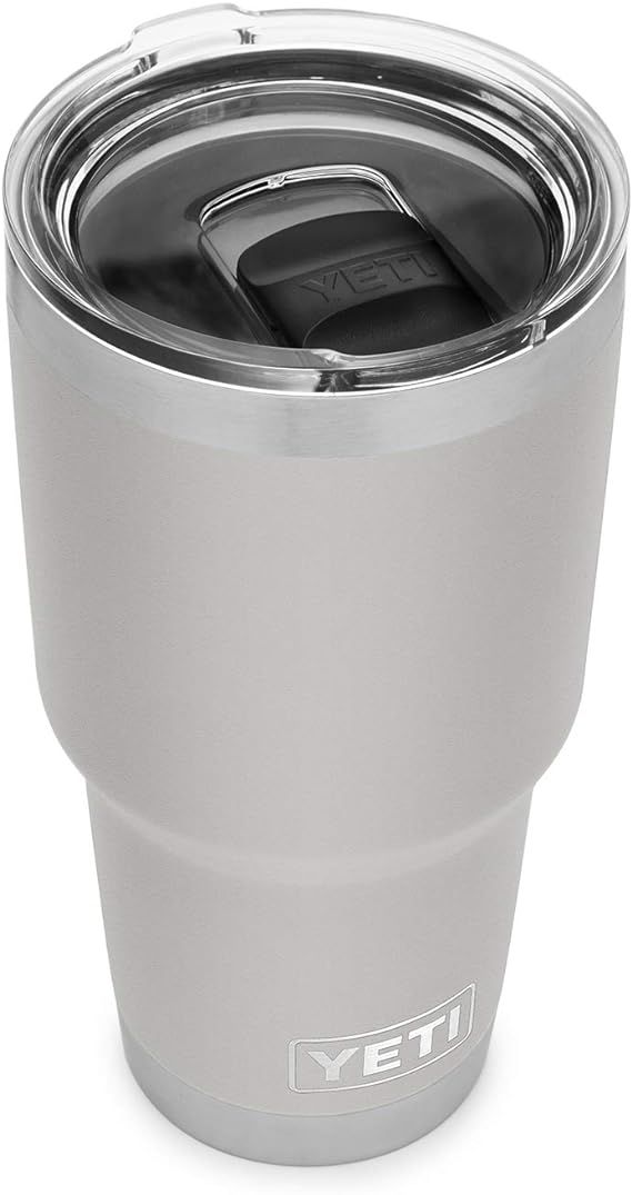 YETI Rambler 30 oz Tumbler, Stainless Steel, Vacuum Insulated with MagSlider Lid, Granite Gray | Amazon (US)