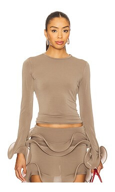 Sid Neigum Wave Top in Sage Grey from Revolve.com | Revolve Clothing (Global)