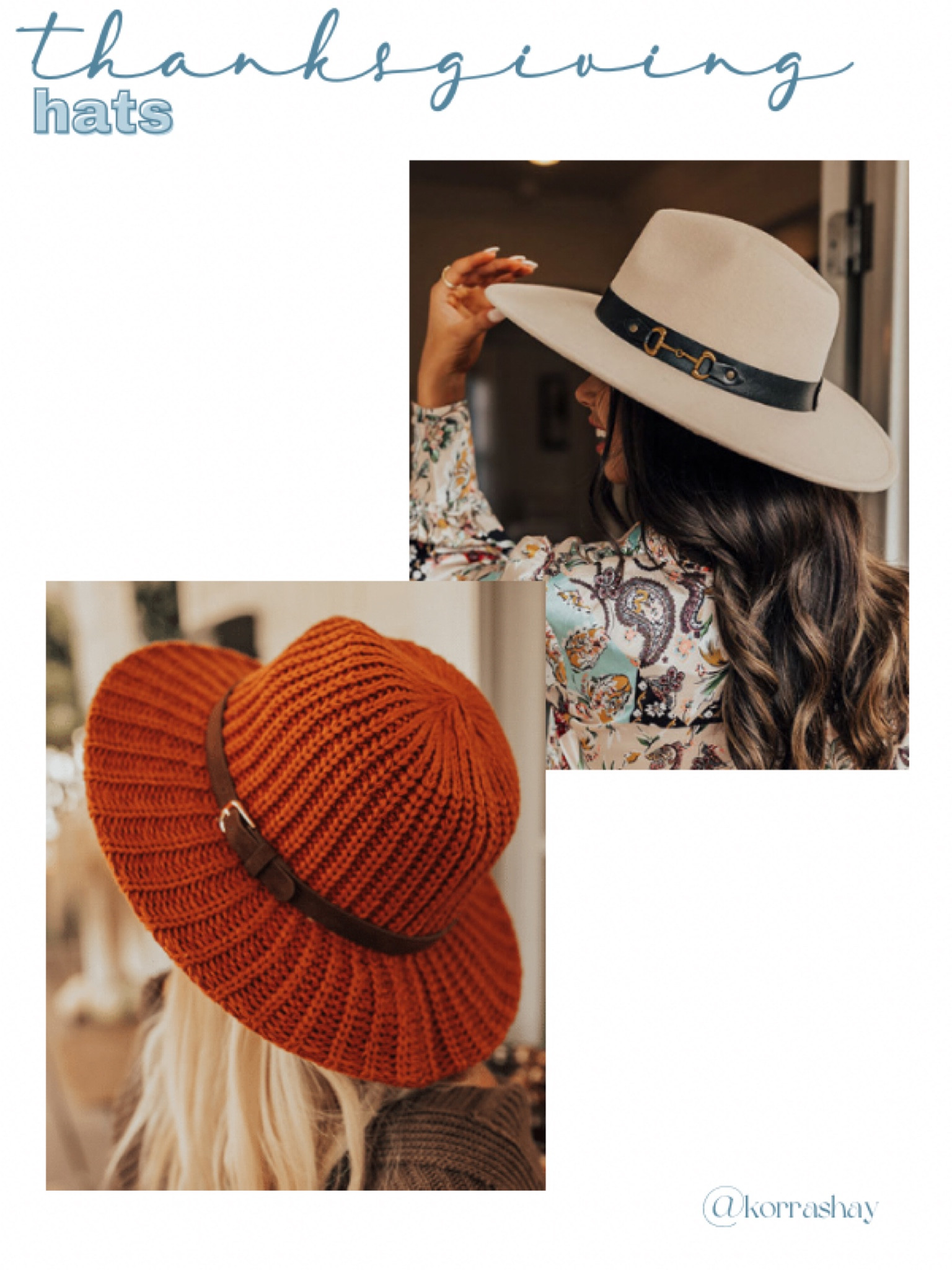 Thanksgiving hats for your trendy thanksgiving outfit!

#LTKHoliday #LTKSeasonal #LTKstyletip
