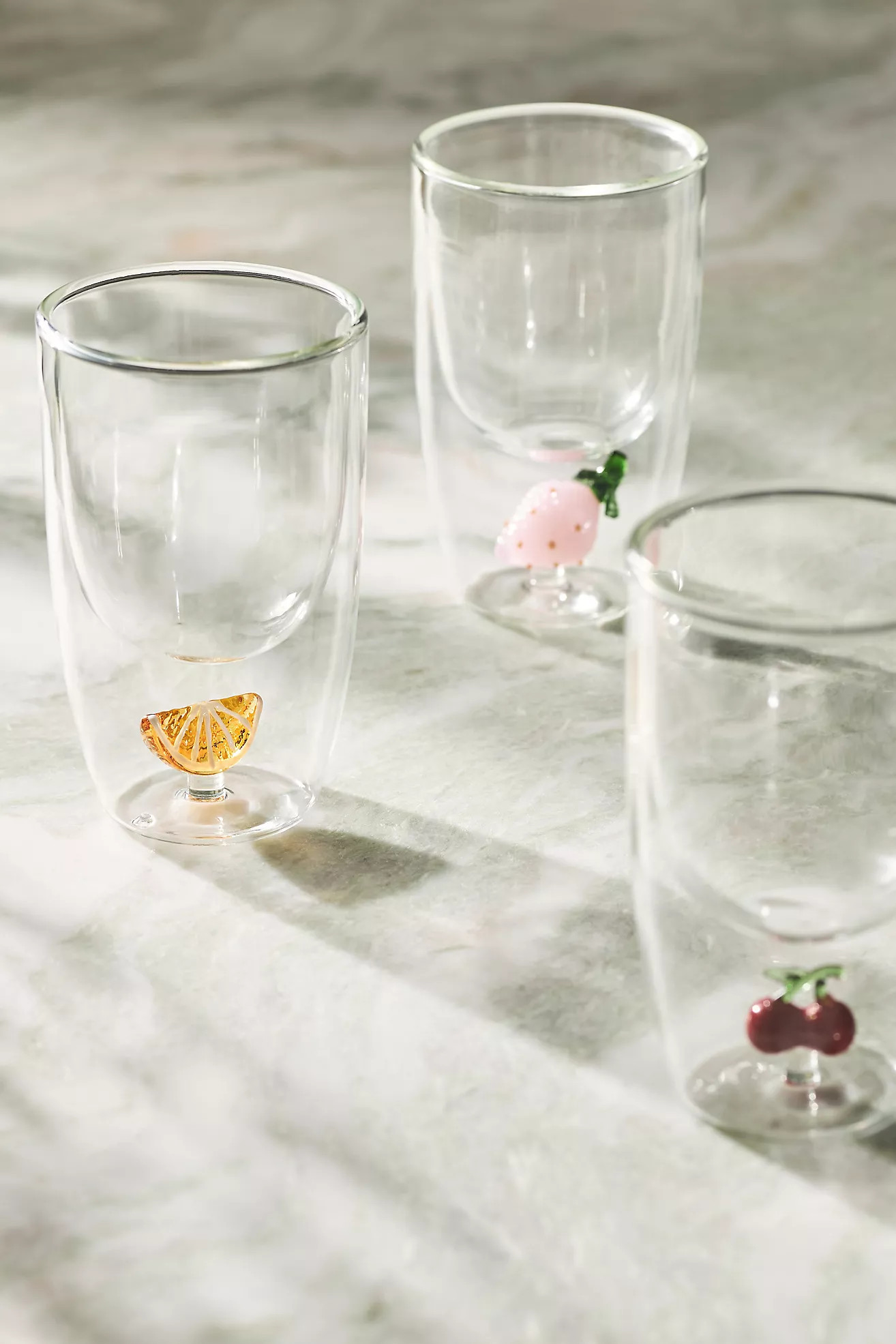 Icon Double-Walled Glass Tumbler | Anthropologie (US)
