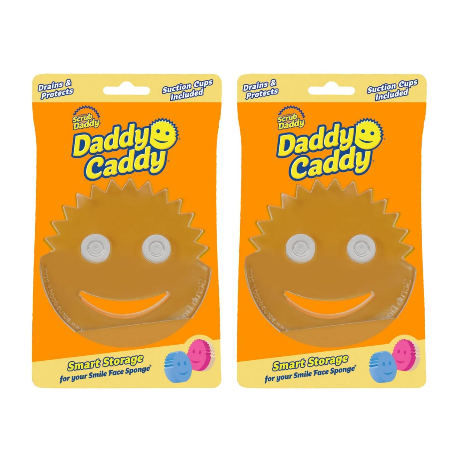 Scrub Daddy Holder for Sink Caddy Dish Sponge & Cleaning Organiser, Quick Dry Kitchen Accessory, ... | Amazon (UK)