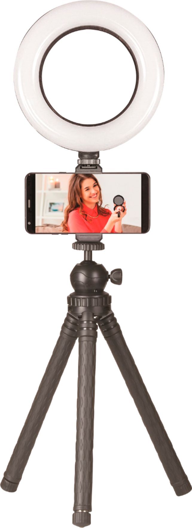 Sunpak Portable Vlogging Kit for Smartphones Black VGP-LED-72-6RLK - Best Buy | Best Buy U.S.