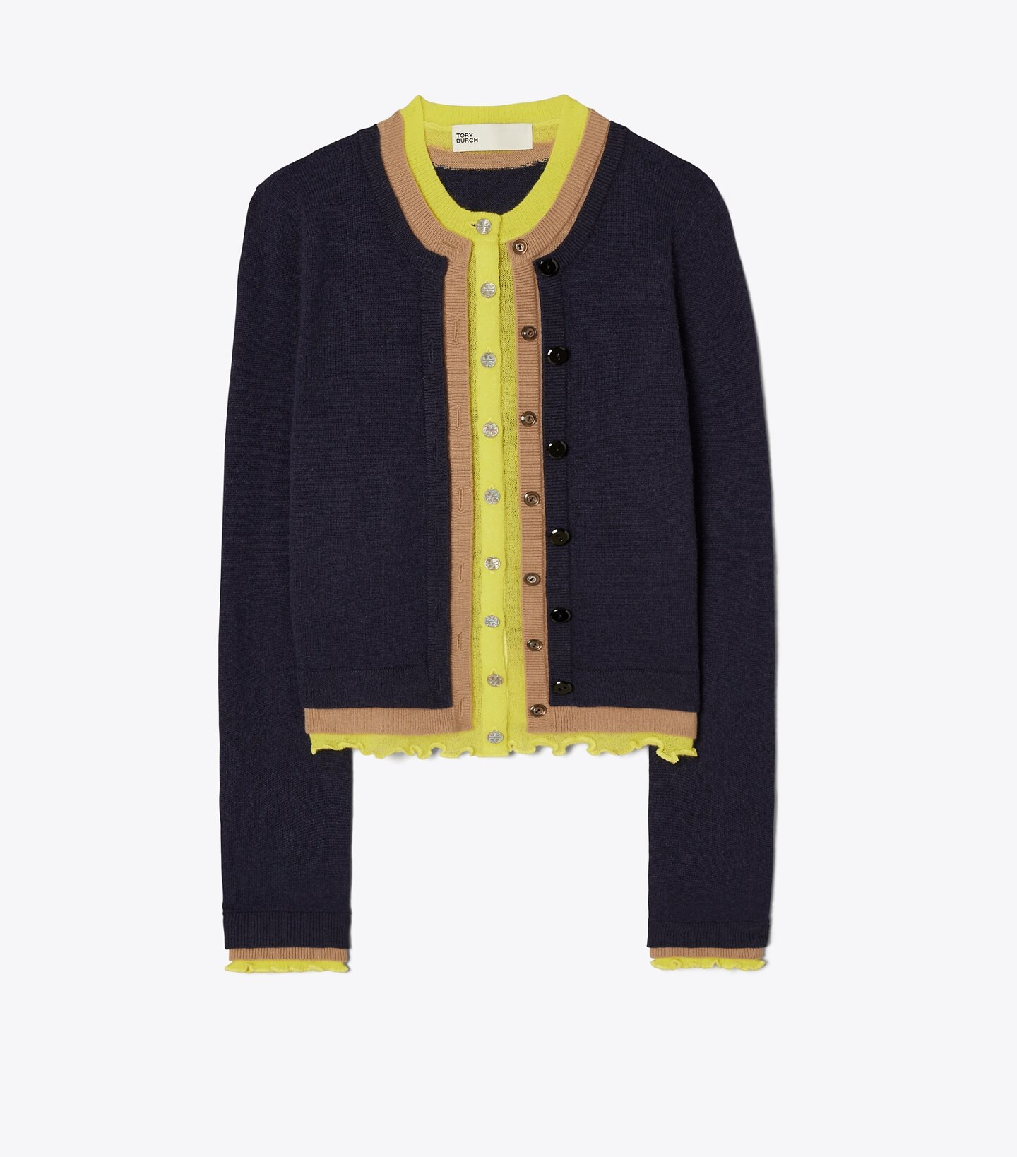 TRIPLE LAYER CASHMERE CARDIGAN | Tory Burch (US)