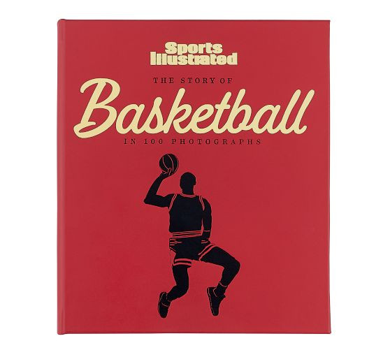 Sports Illustrated's The Story of Basketball Leather-Bound Book | Pottery Barn (US)