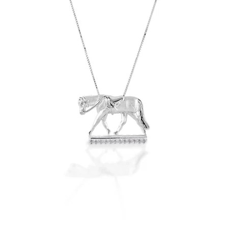 Kelly Herd English Horse Necklace - Sterling Silver | Walmart (US)