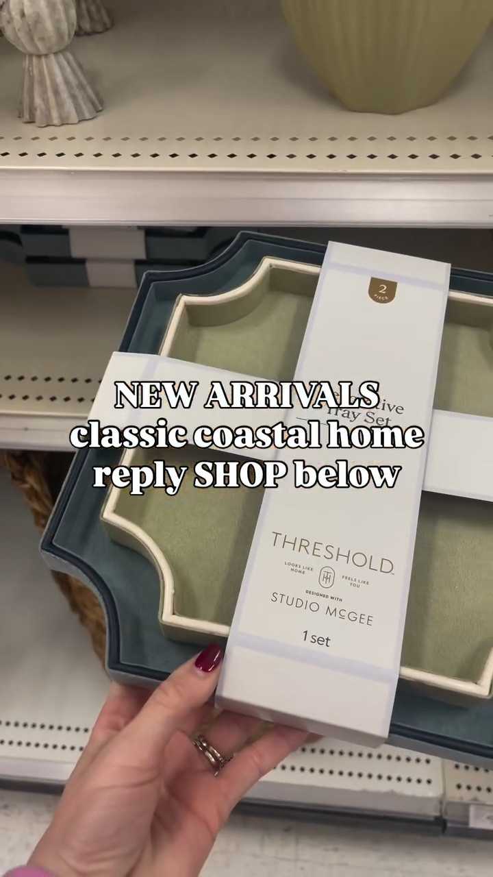 Soft blues, woven textures & timeless pieces that look way more expensive than they are. Linking all my favorite new arrivals—reply SHOP ✨

classic coastal home, coastal decor, Target home finds, Target new arrivals, coastal style, neutral home decor, blue and white decor, budget friendly home, affordable home decor, seaside style, woven textures, coastal living, home styling, interior inspo, spring home refresh

#classiccoastal #coastalhome #coastaldecor #targethome #targetfinds #targetnewarrivals #coastalstyle #neutralhome #blueandwhitedecor #budgetdecor #affordablehome #seasidestyle #wovenhome #homedecorfinds #interiorinspo #springhomerefresh

Comment SHOP below to receive a DM with the link to this post on my LTK ⬇ https://liketk.it/5JJOH