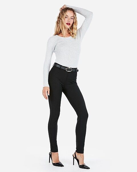 mid rise extreme stretch skinny pant | Express