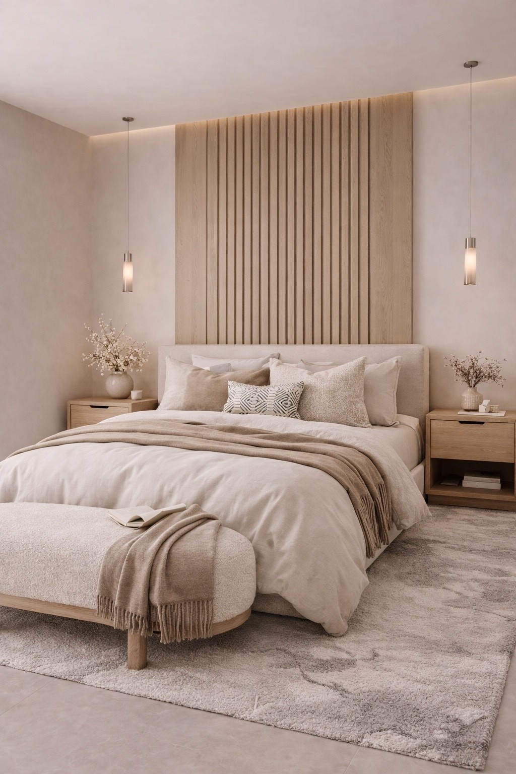 Warm and cozy bedroom design in soft neutral tones 🤍
A layered bed with plush textiles, light wood accents, and calm lighting creates a peaceful, hotel-like atmosphere.
Perfect inspiration for a modern bedroom, Japandi style lovers, and anyone dreaming of a serene, elevated space.

Save for bedroom inspiration ✨

#BedroomInspo
#CozyBedroom
#NeutralBedroom
#LuxuryInteriors
#MinimalBedroom
#JapandiStyle
#ModernBedroom
#HomeInspiration
#InteriorDesign
#NeutralAesthetic
#CalmHome
#LTKhome
#LTKinteriors
#LTKinspo
