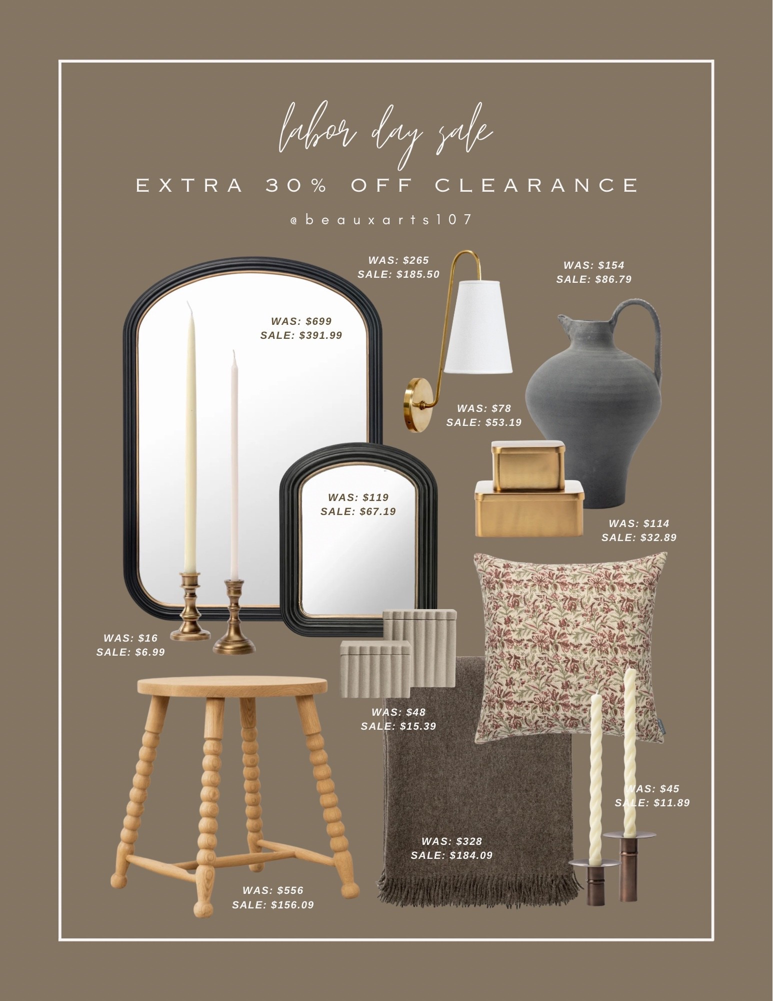 Get an extra 30% off on these gorgeous home clearance deals right now for Labor Day!

#LTKHome #LTKSaleAlert