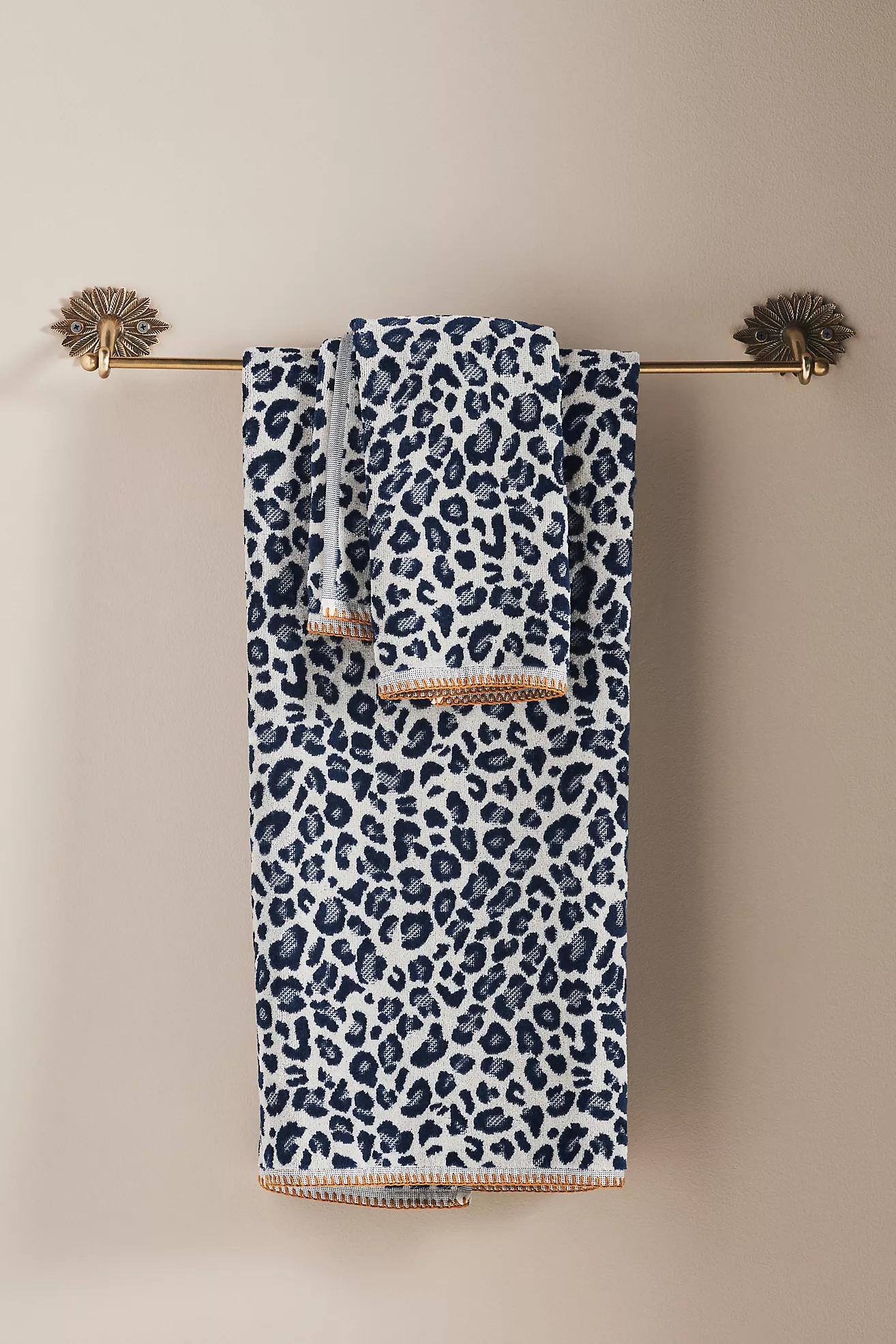 Lola Leopard Bath Towel Collection | Anthropologie (US)