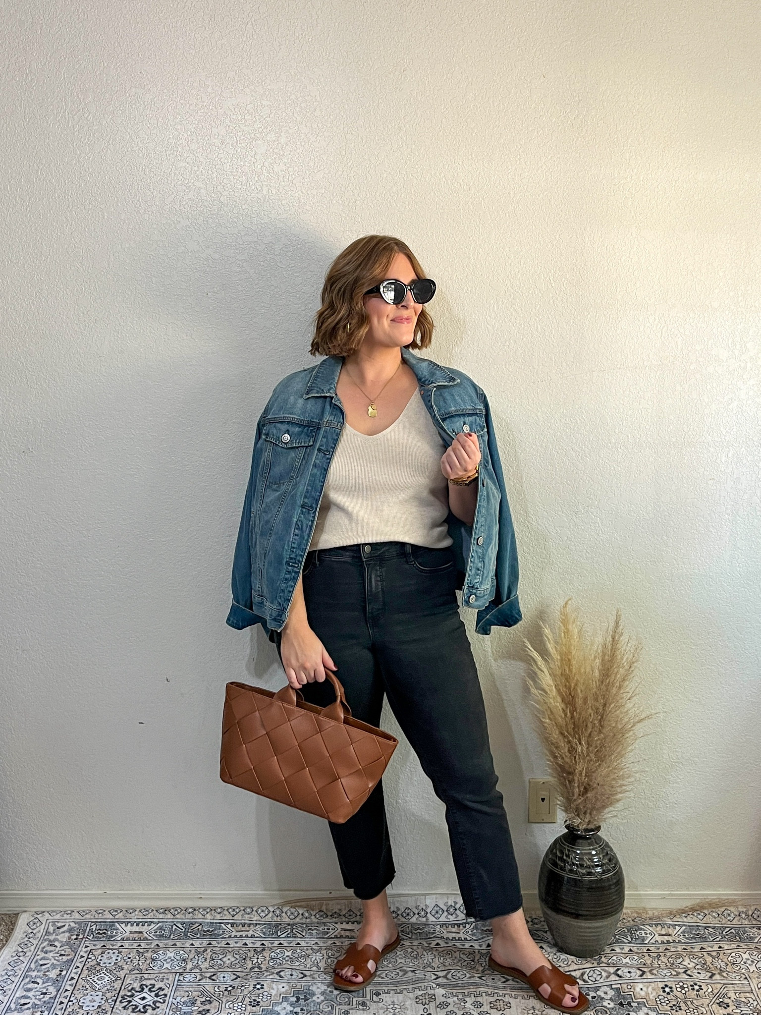 Early Fall Outfit Inspo 🍂 sweater tank + jeans, add a jean jacket or cardigan for an extra layer!

tank L (tts)
jeans older, linking similar 

#LTKFindsUnder50 #LTKMidsize #LTKStyleTip