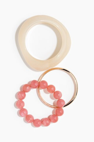 H & M - Lot de 3 bracelets - Rose | H&M (FR, IT, ES, PT, BE)