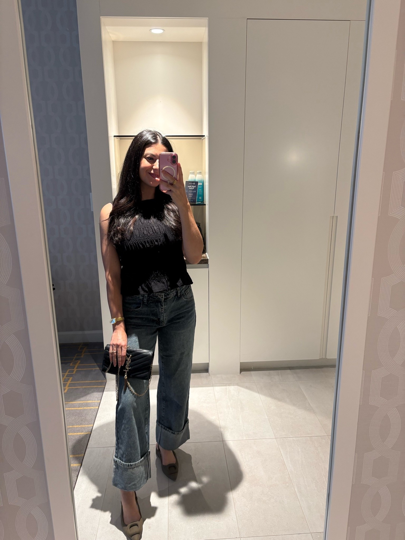 Outfit for a night out!! These jeans are amazing!! Got a size 26 

Code amandamsperoni9691 will save ya!!

#LTKcanada #LTKfall #LTKsummer