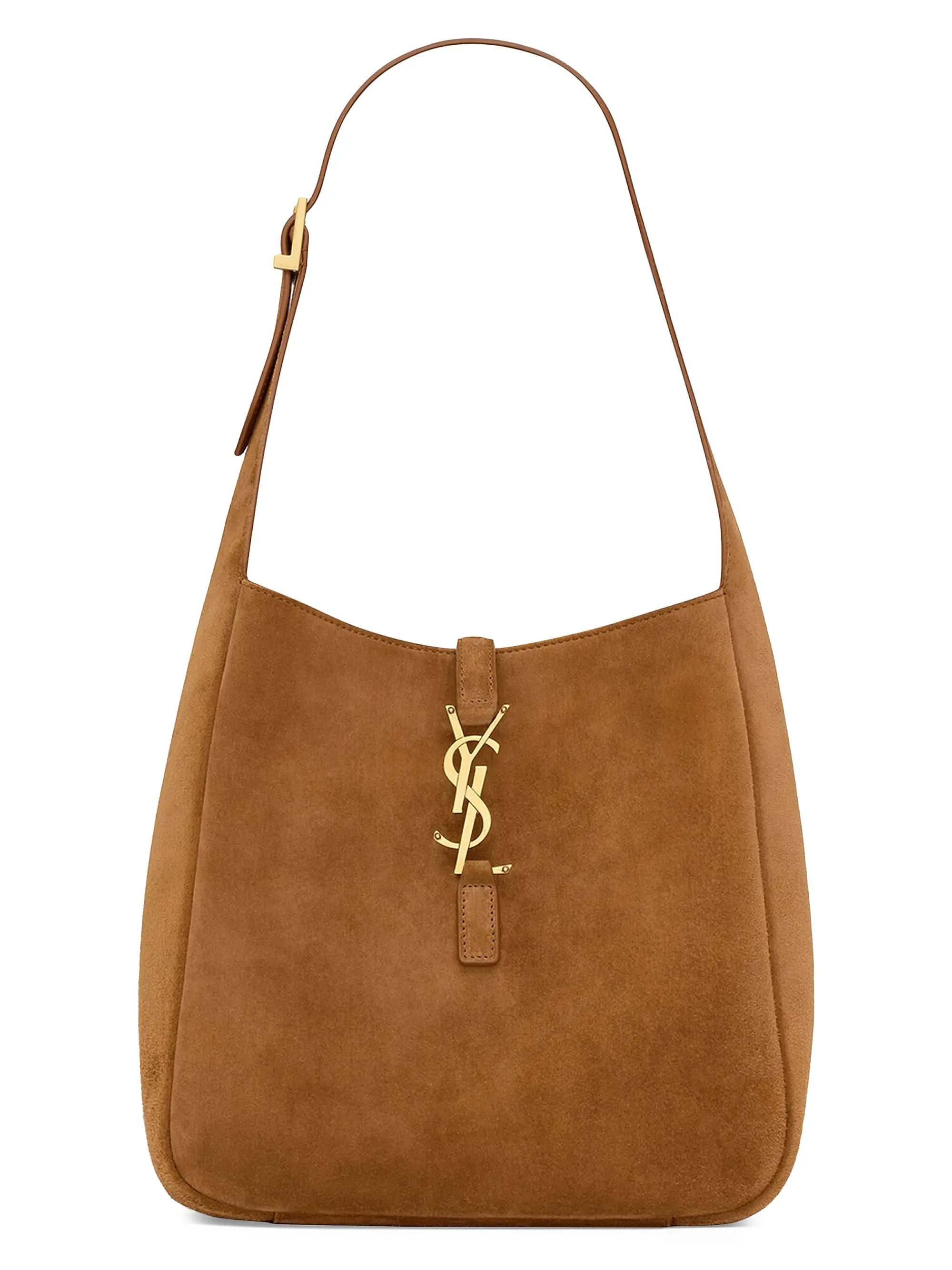 Saint Laurent Le 5 a 7 Supple Small Shoulder Bag in Suede | Saks Fifth Avenue | Saks Fifth Avenue