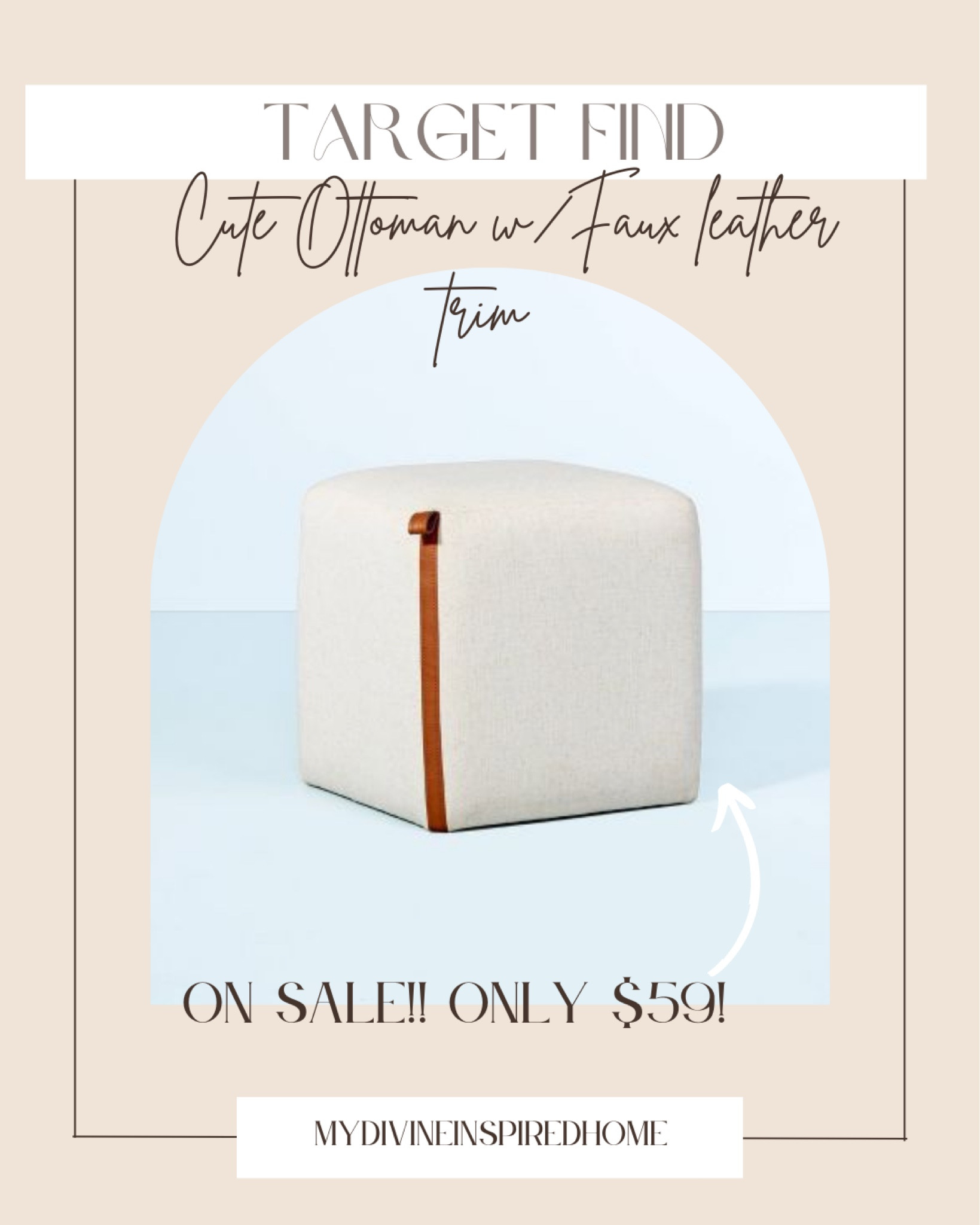 These Hearth and hand ottomans are so nice! These are on sale for $59. I just ordered two. I have already received one of them! It’s perfect. It’s a must have! I’ll be showing soon how I style them! ✨

#LTKstyletip #LTKsalealert #LTKhome