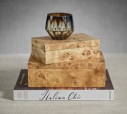 Burlwood Decorative Box | Pottery Barn (US)