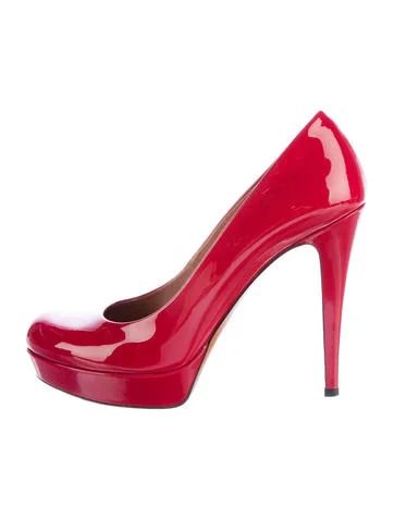 Gucci Patent Leather Platform Pumps | The Real Real, Inc.