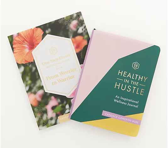Candace Cameron Bure Healthy in the Hustle Journal and Devotional Set - QVC.com | QVC