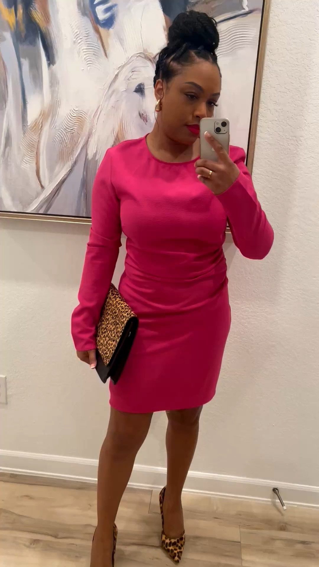 Pink dress with leopard heels💕

#LTKootd #LTKWorkwear