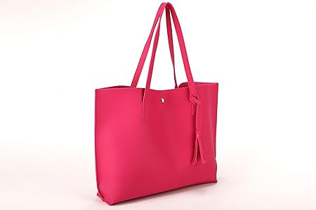 Nodykka Women Tote Bags Top Handle Satchel Handbags PU Faux Leather Tassel Shoulder Purse | Amazon (US)
