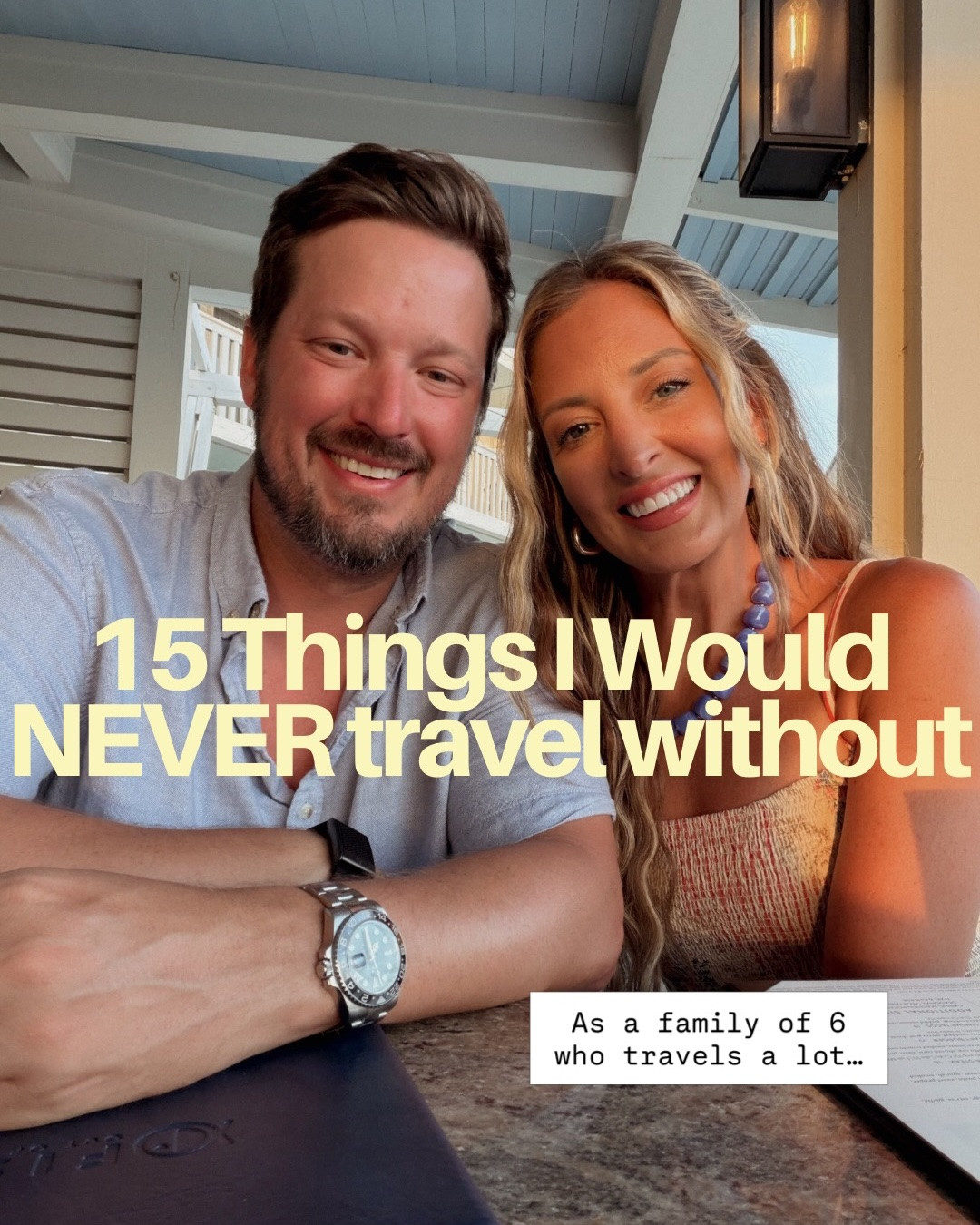 ✈️ As a family of 6 who travels a lot, I’ve mastered the packing must haves and these make the list! 

#travelmusthave #travelessential #familyof6
