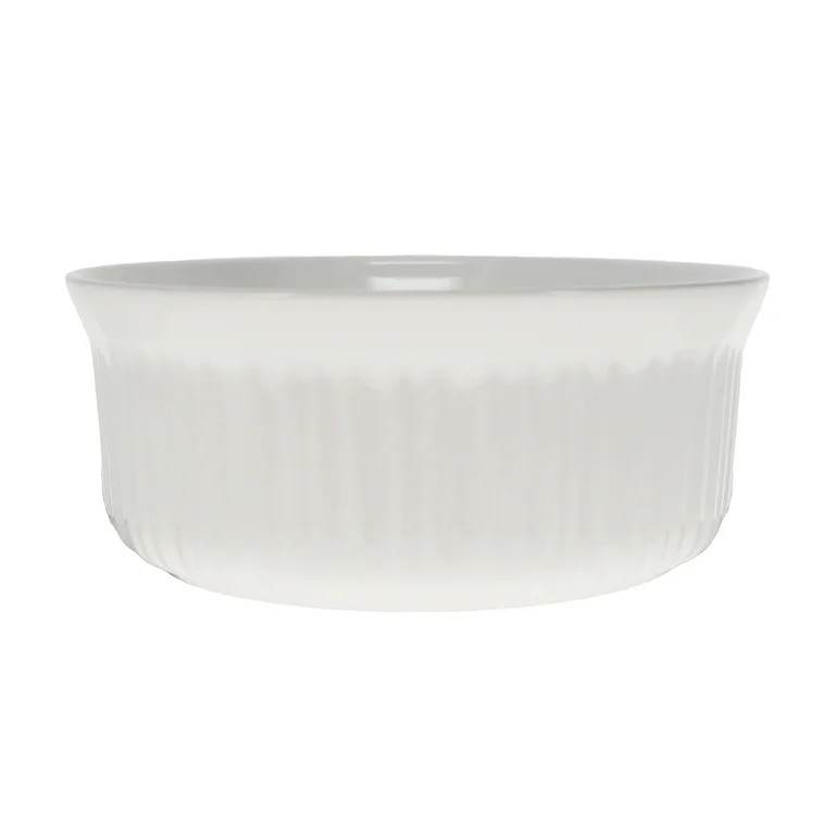 Corningware FS1 2.5 Qt /2.35L Round French White Glass Casserole Dish | Walmart (US)