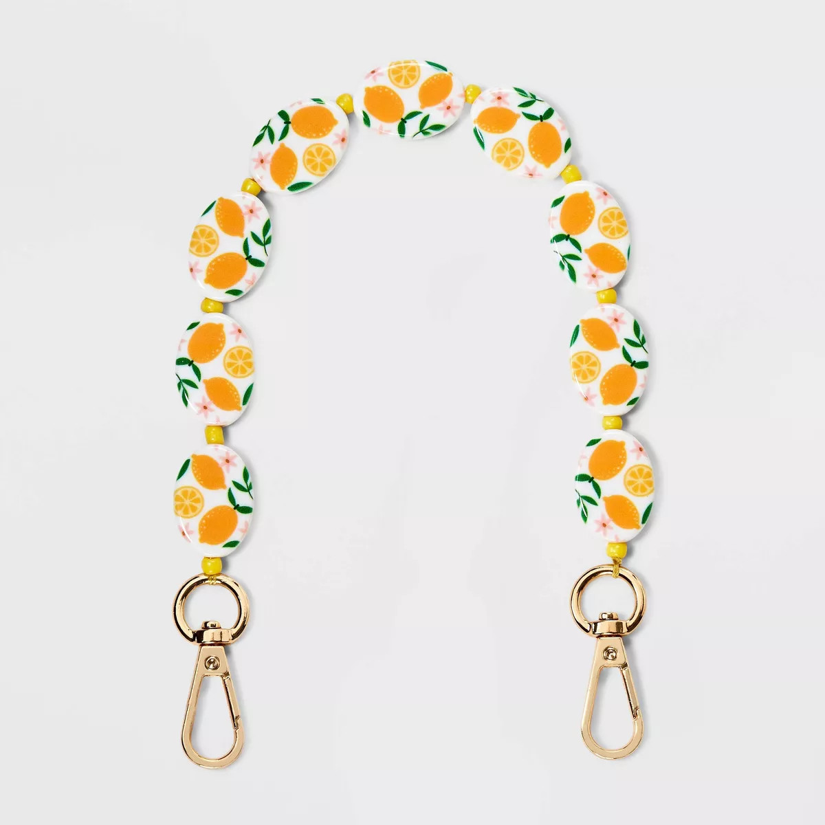 Mixed Lemon Beaded 9.8 Inch Handbag Strap - Universal Thread™ Lemon | Target