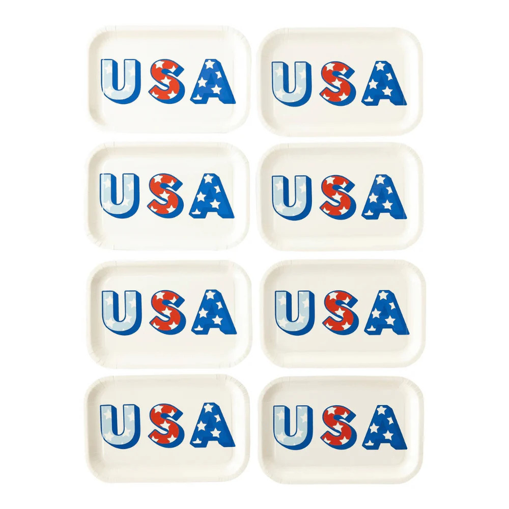 USA Shaped Plates | Shop Sweet Lulu