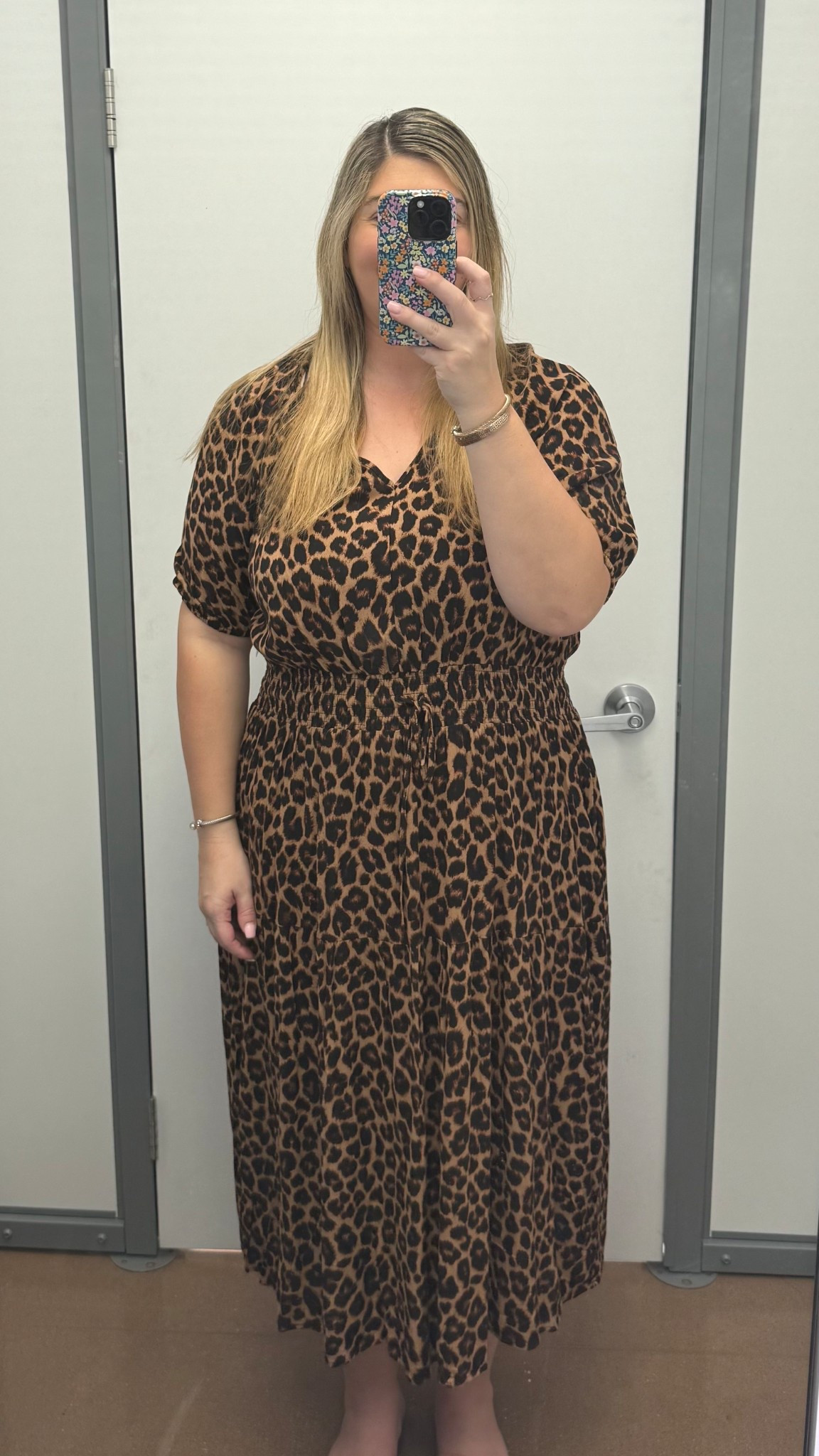 Affordable + flattering 🐆 This Walmart leopard dress is a win: smocked waist, lightweight + comfy, and yes… pockets! Perfect for teachers, business casual, or weekends.

Quick styling ideas:
👟 Sneakers for errands
💼 Blazer for work
👠 Heels + jewelry for date night
🧥 Denim jacket for fall vibes

Runs XS–XXXL and trending now - shop before it sells out!

Walmart leopard dress, workwear dress, affordable midi dress, teacher outfits, business casual midsize, plus size Walmart dress, fall leopard fashion

#LTKTall #LTKMidsize #LTKPlusSize