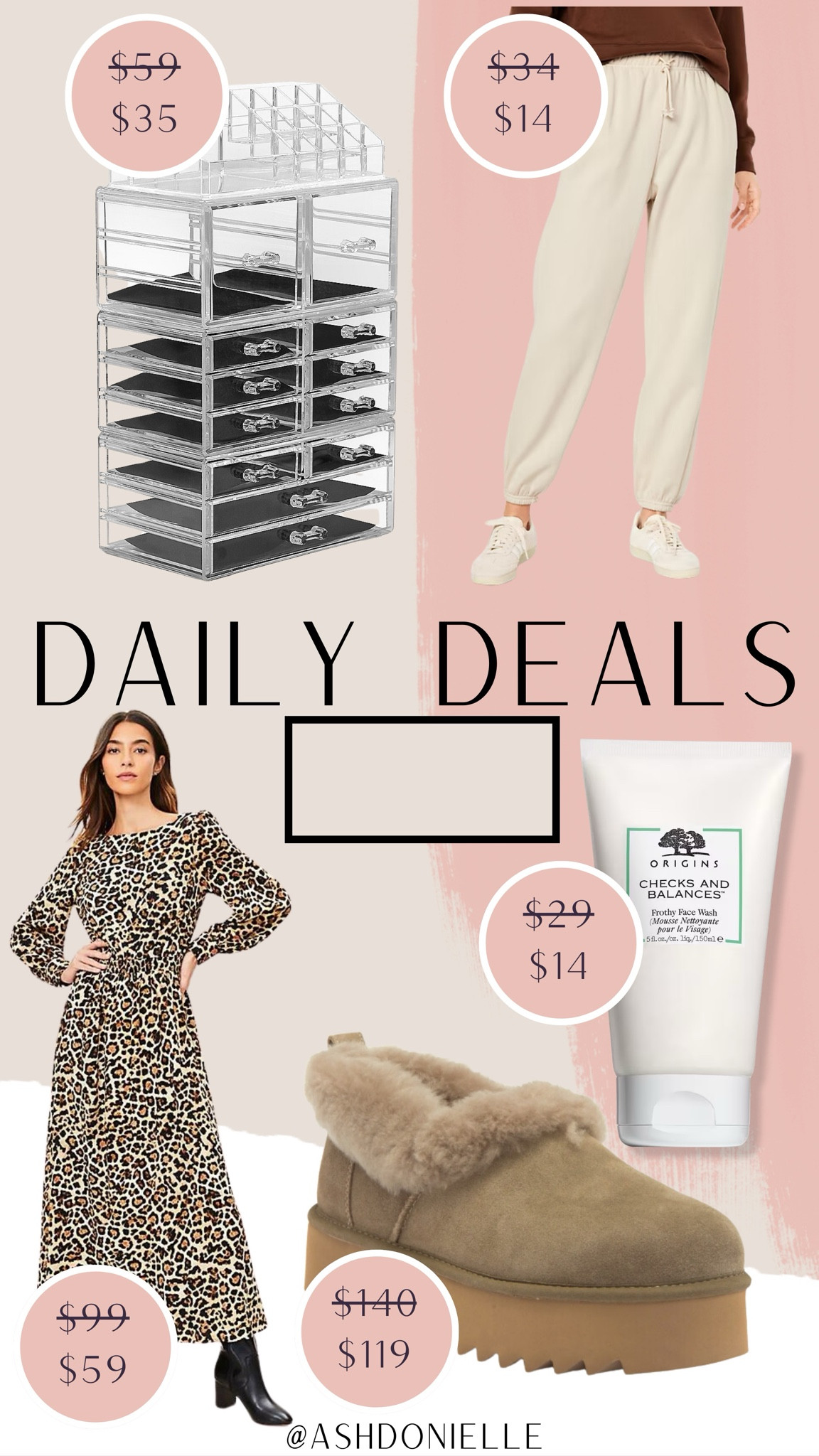 Daily Deals!

daily sales, daily deals, affordable fashion, bestselling beauty, uggs, shoe crush, leopard print, fall fashion, fall ootd, organizationn

#LTKStyleTip #LTKFallSale #LTKBeauty