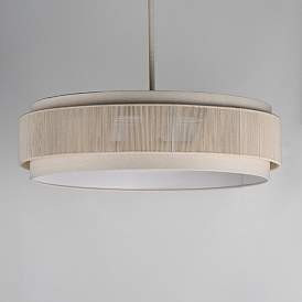 Maxim Seacliff 28" Wide Natural Aged Brass 4-Light Pendant | www.lampsplus.com | Lamps Plus