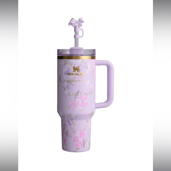 NWT The Stanley X LoveShackFancy Quencher | 40 Oz Happy Thoughts | Poshmark
