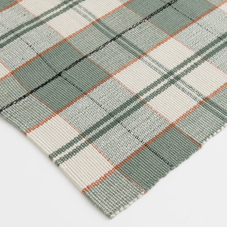 Way to Celebrate 24" x 36" Sage Outdoor Layering Rug | Walmart (US)