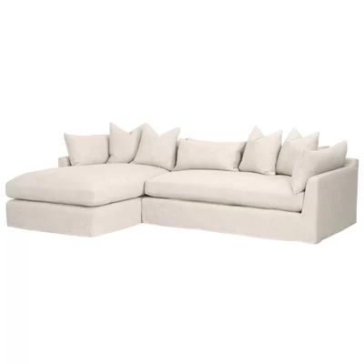 Grimm Slipcover Reversible Sectional | Wayfair North America