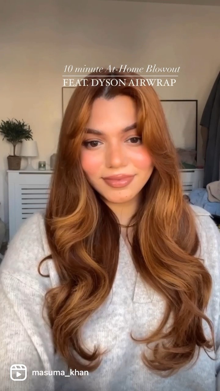 Loving copper/auburn hair for this Autumn 🍁 I love using the Dyson Airwrap Styler to style it perfectly- I get so many compliments every time I use my dyson! I use the smaller barrel as I feel like the curls last much longer on me this way. Finishing of with the Cult Favourite Hairspray from ColorWow for xtra hold & shine✨ #copperhair #blowdry 

#LTKSeasonal #LTKeurope #LTKbeauty