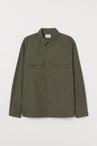 Relaxed Fit Shirt Jacket | H&M (US + CA)