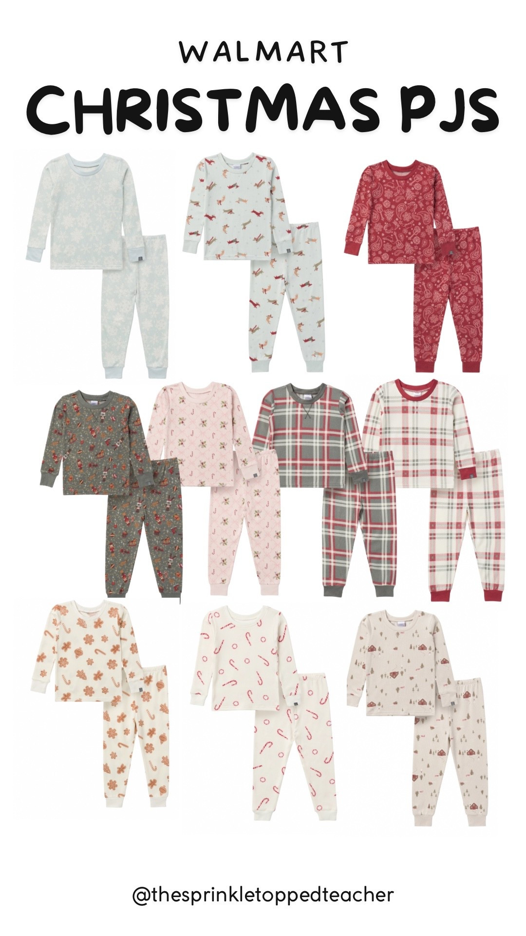 The kids Christmas PJs are out at Walmart!!! They go up to big kid sizing this year too! 

#LTKKids #LTKSeasonal #LTKFamily
