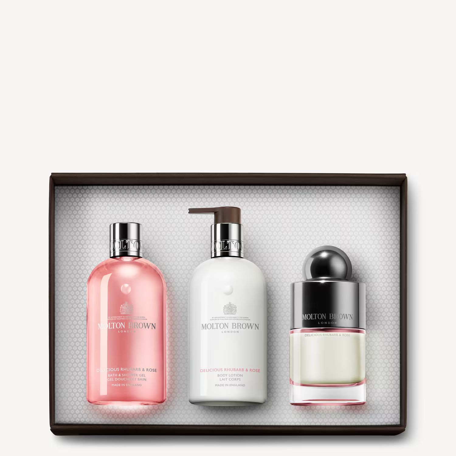 Delicious Rhubarb & Rose Fragrance Gift Set | Molton Brown (US)