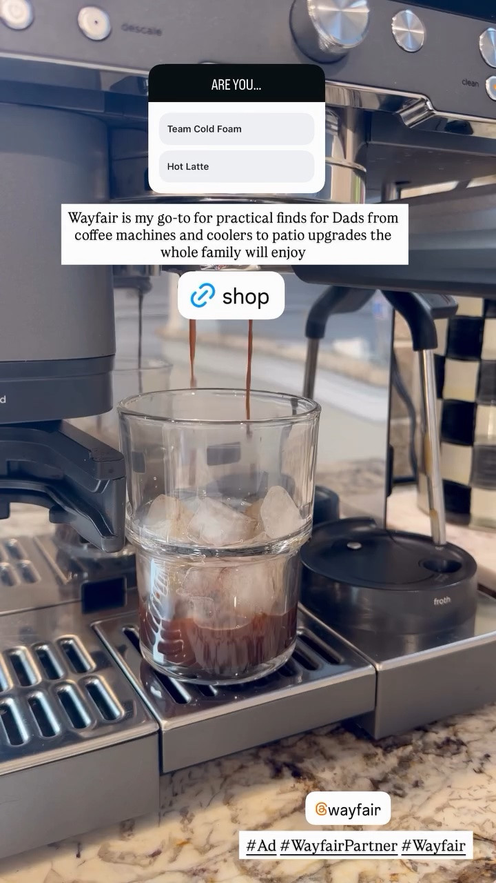 #Ad #WayfairPartner #Wayfair Wayfair is my go-to for practical finds for Dads from coffee machines and coolers to patio upgrades the whole family will enjoy

#LTKMens #LTKSaleAlert #LTKfoodie