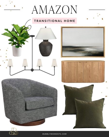 Discover the perfect blend of modern and classic with these transitional home decor finds from Amazon! Add a touch of elegance with chic lighting, plush pillows, and statement furniture pieces. Shop these looks now in my LTK shop! 🏡❤️ #HomeStyle #TransitionalHome #AmazonDecor #InteriorInspiration #HomeSweetHome #DecorGoals #LivingRoomInspo #BedroomInspo #HomeDesign #LTKHome #LTKSale #LTKDecor #LTKFinds

#LTKHome #LTKStyleTip #LTKFamily