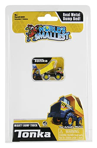 World's Smallest Tonka Dump Truck, Multicolor | Amazon (US)