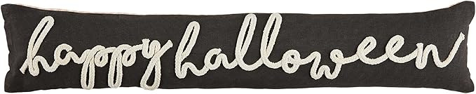 Mud Pie Glow in The Dark Rope Pillow; Happy, 35" L x 7" W | Amazon (US)