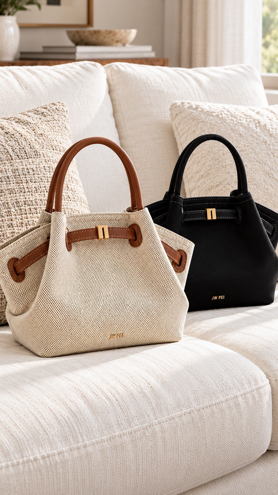 Found such a good fall bag option! 🤎 These look so chic and way more expensive than they are — perfect for everyday outfits and easy to style all season long. Linking both colors for you girls! ✨