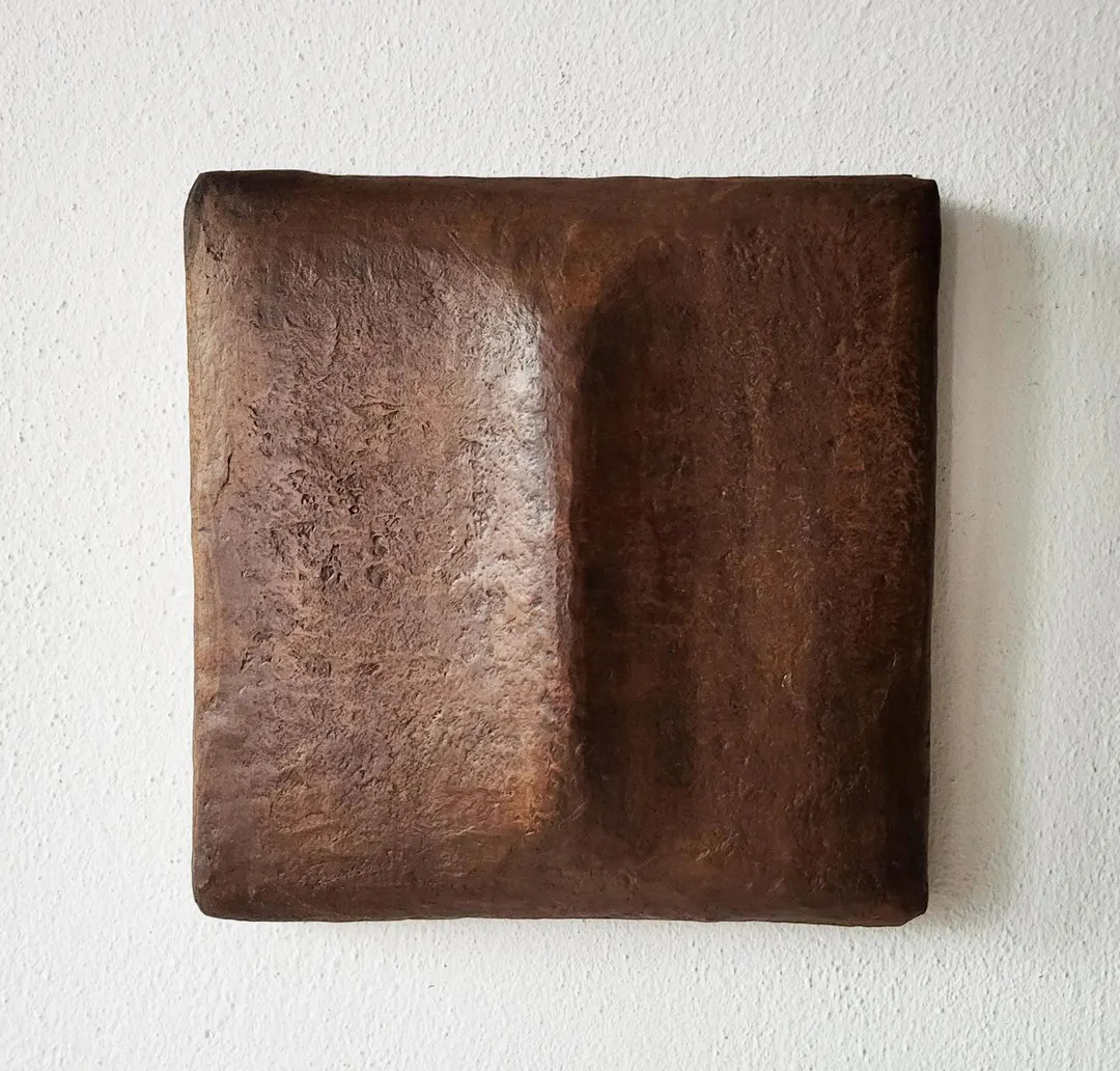 Abstract Art, Wabi-sabi Wall Art, Original Painting, Neutral Tone Art, Handmade Paper Mache Struc... | Etsy (US)