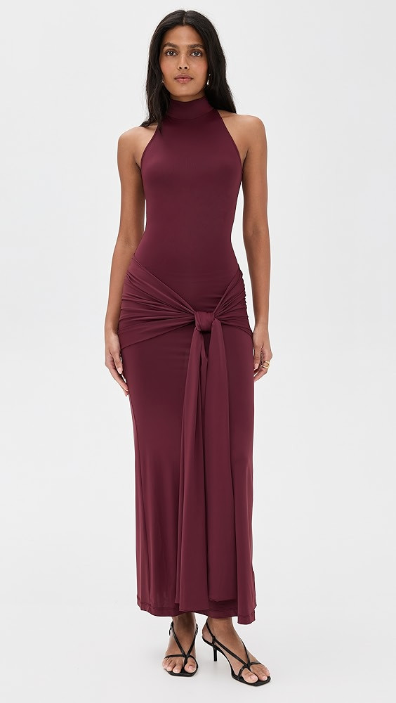 Isadora Maxi Tie Front Dress | Shopbop
