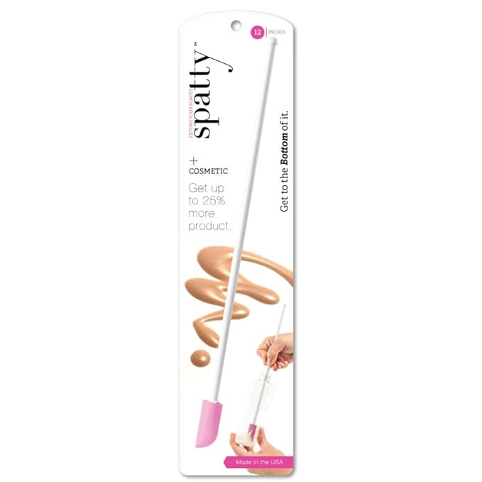 Spatty Daddy Beauty Makeup Spatula (12 Inch Pink) Shark Tank, Makeup Jar Scraper, Little Makeup T... | Amazon (US)